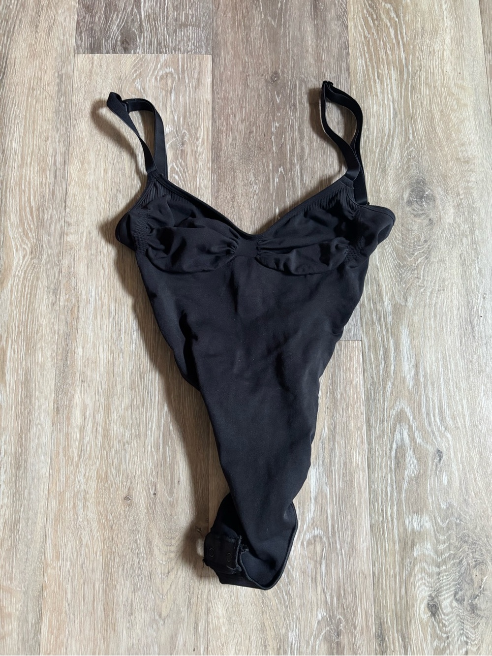 SKIMS Black Sculpting Bodysuit